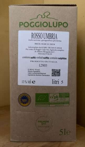 Poggio Lupo Umbria Rosso Bag in Box IGP